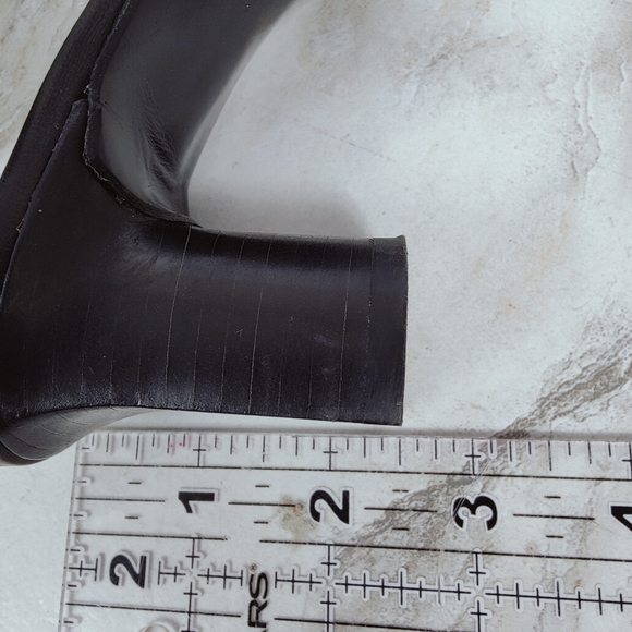 VTG Y2K Anne Klein Collection Black Fabric Dress Mules Slides, Sz 4.5 - Picture 10 of 13